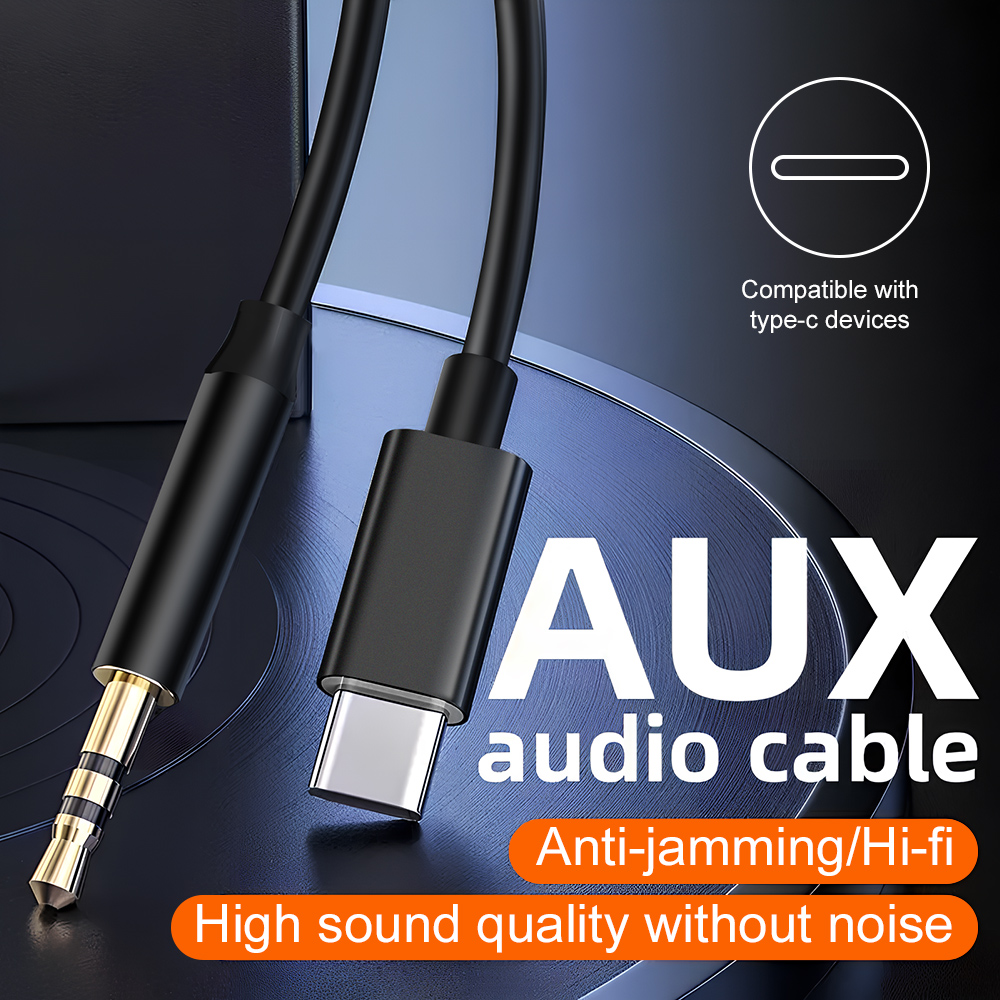 Gaming Console Brands - Cavo Audio AUX da Type-C a