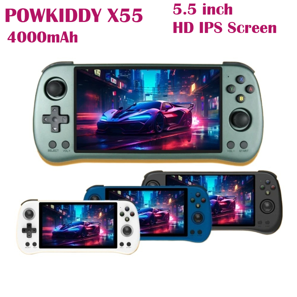 Gaming Console X55 - Powkiddy X55, console portatile per videogiochi