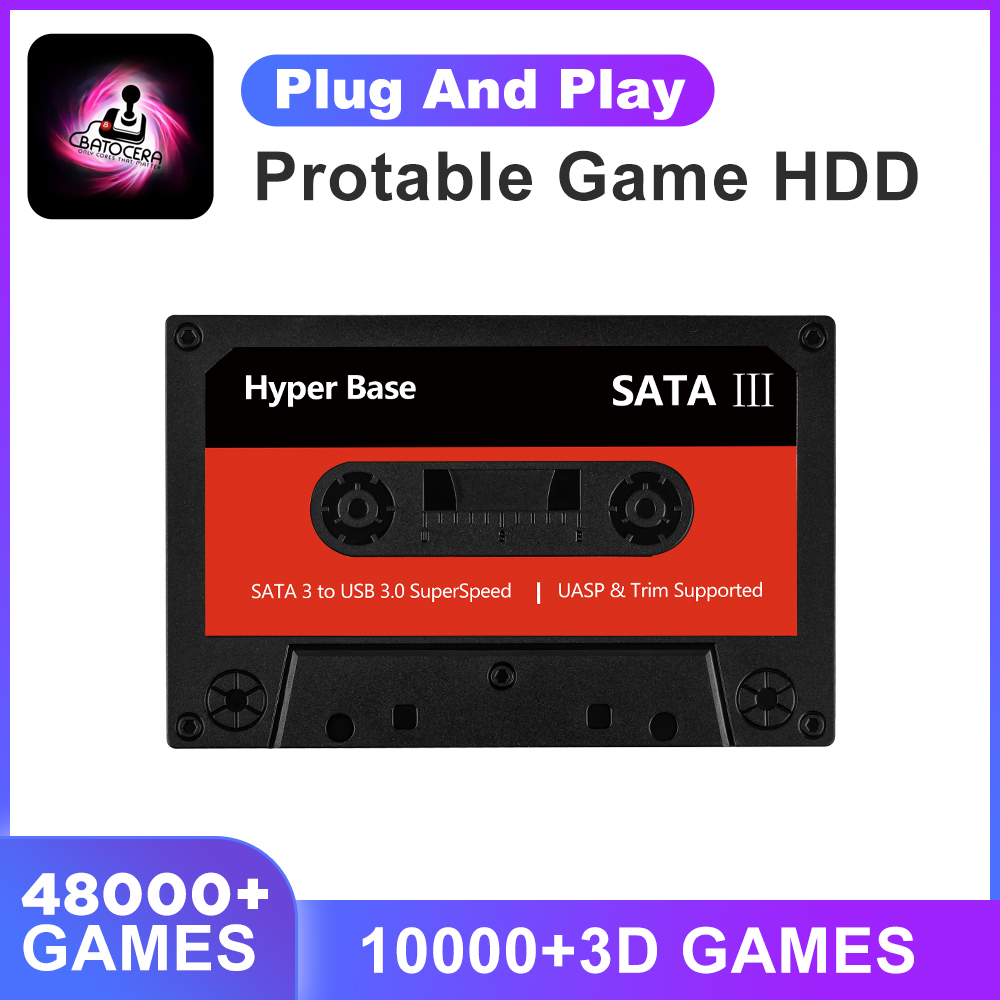 Gaming Console Chinese - Batocera 35.linux 500G HDD esterno Gioco