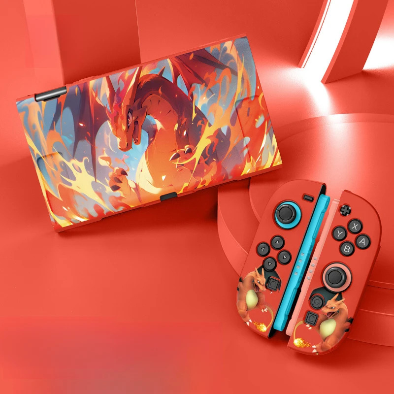 Nintendo Console Switch 2 - Custodia in TPU Anime Charizard Gengar
