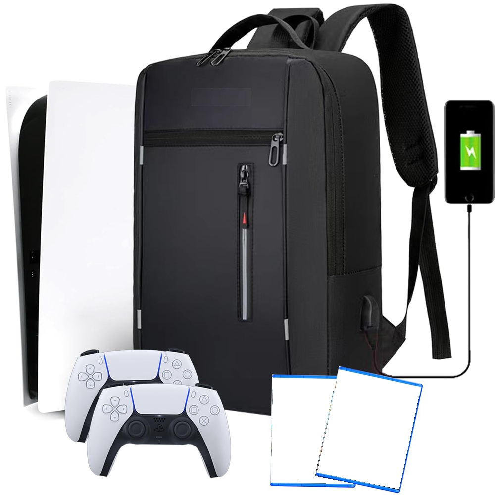 Gaming Console Bag - Borsa portaoggetti multifunzionale Zaino per console