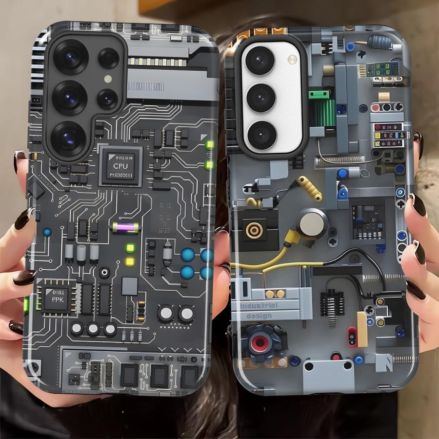 Gaming Console In Phone - Cover Morbida Viola a Tema Console