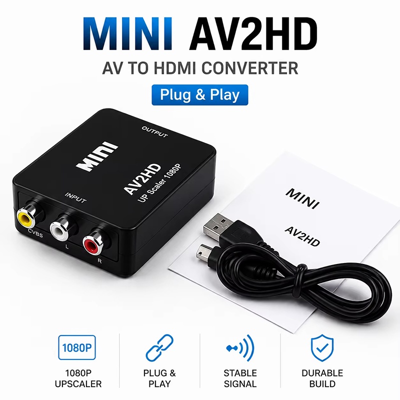 Convertitore HDTV RCA AV CVBS  - Gaming Console Box recensione e prezzo
