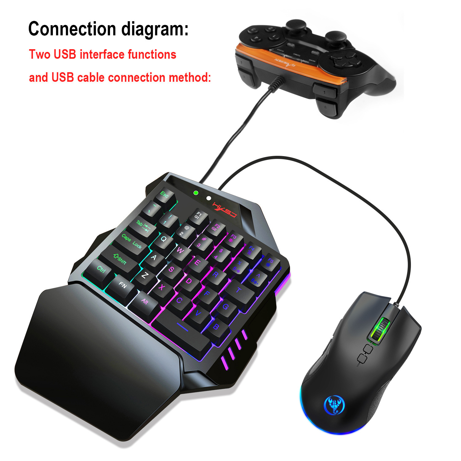 Set Tastiera e Mouse da Gaming - Gaming Console With Keyboard recensione e prezzo