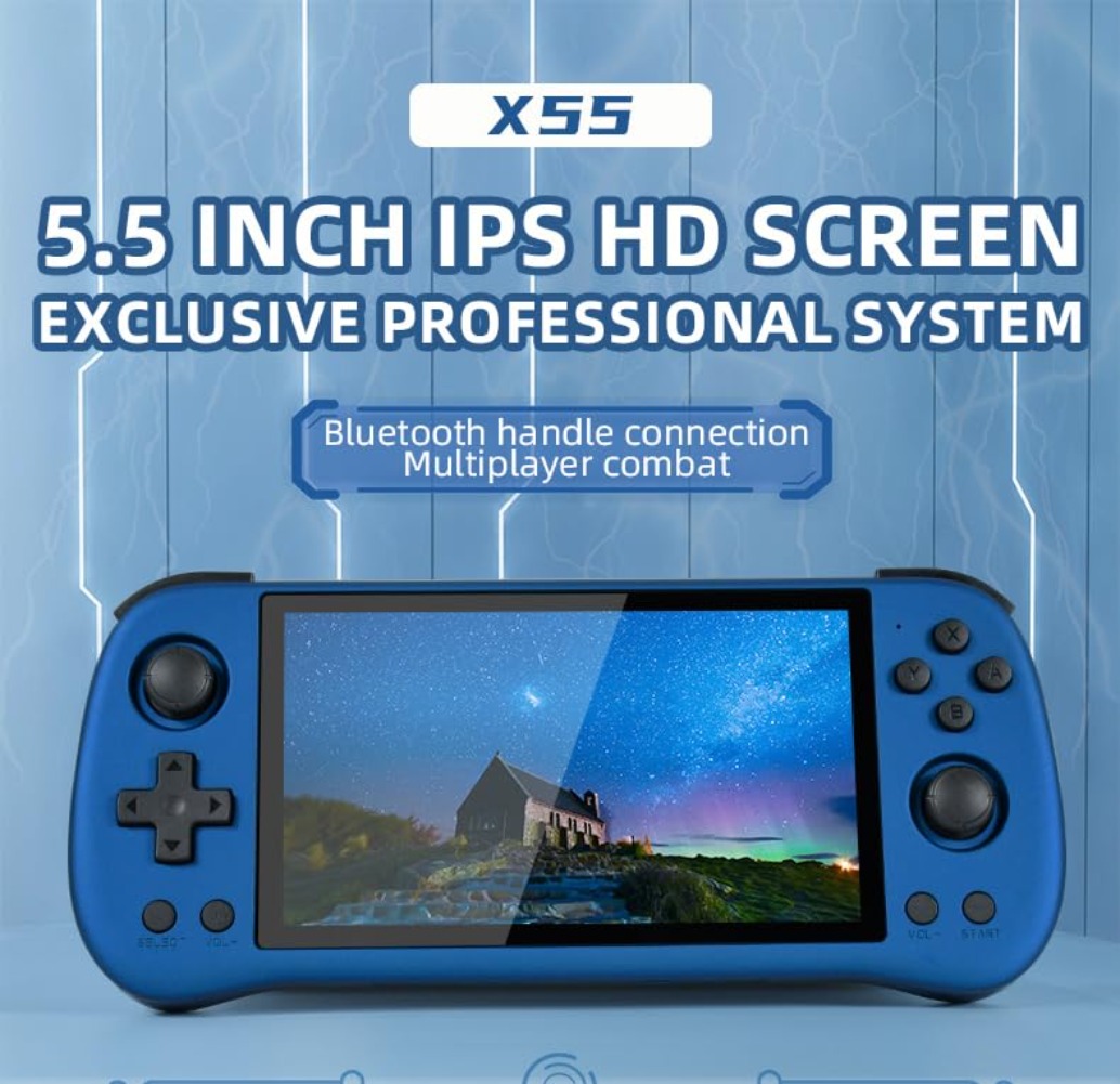 Powkiddy X55, console portatil - Gaming Console X55 recensione e prezzo