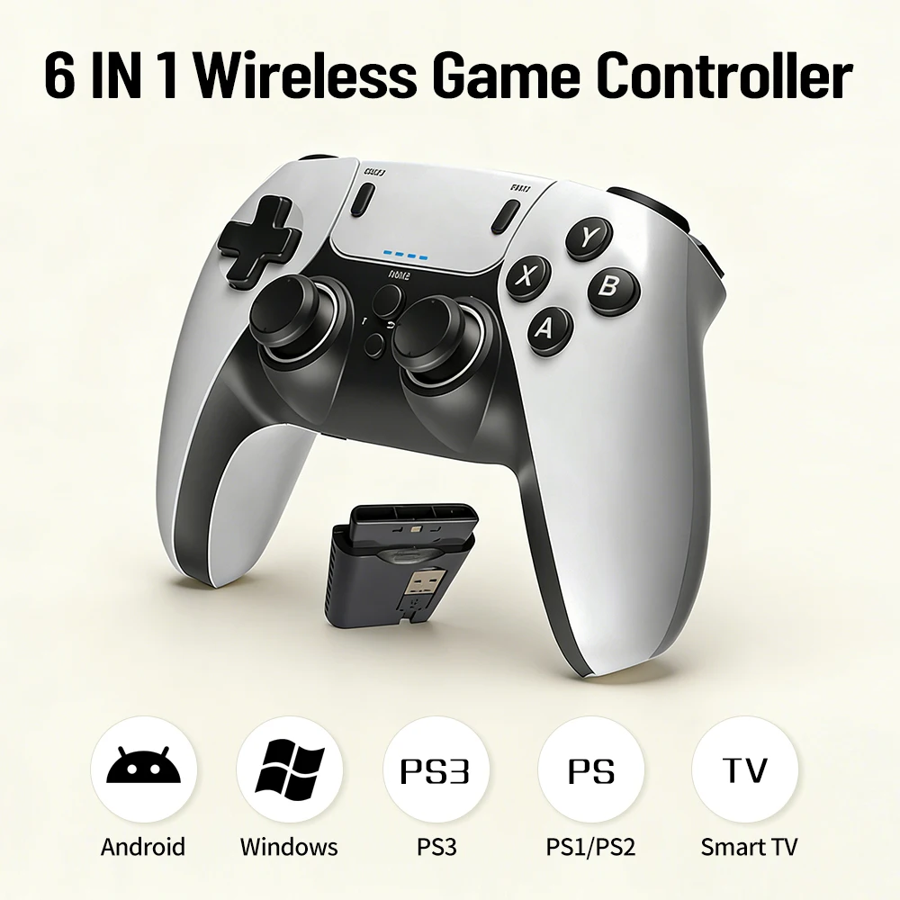 Gamepad 6-in-1 con Doppia Vibr - Gaming Console For Android Tv recensione e prezzo