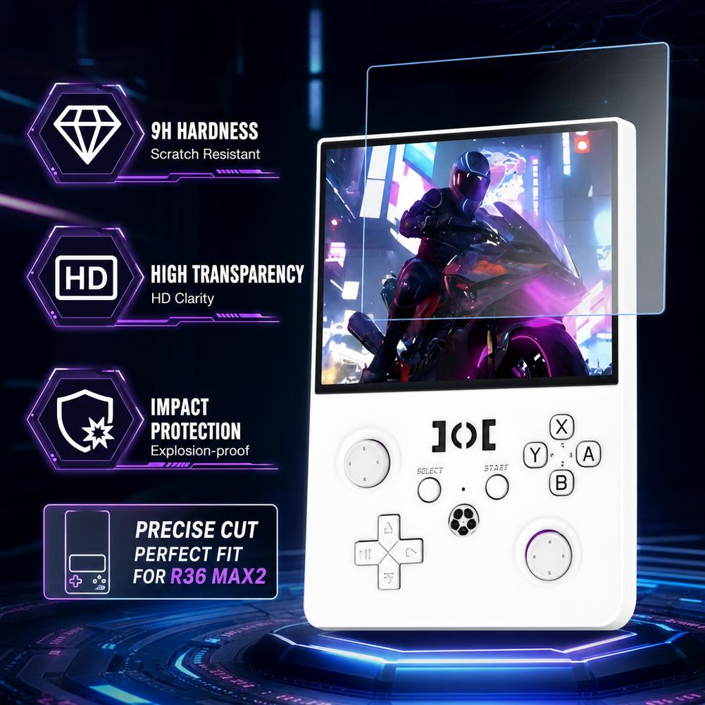Pellicola Protettiva in Vetro  - Gaming Console R36 Max recensione e prezzo