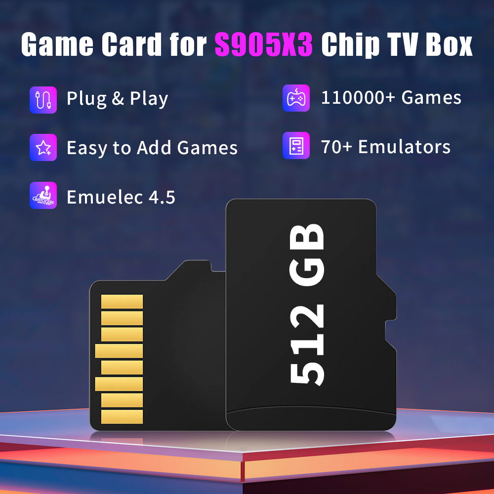 Game TF Card per S905X3 Chip T - Gaming Console Box recensione e prezzo
